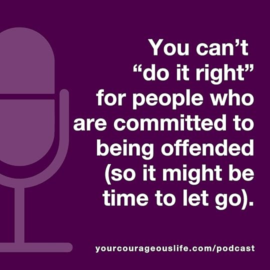 committed to being offended