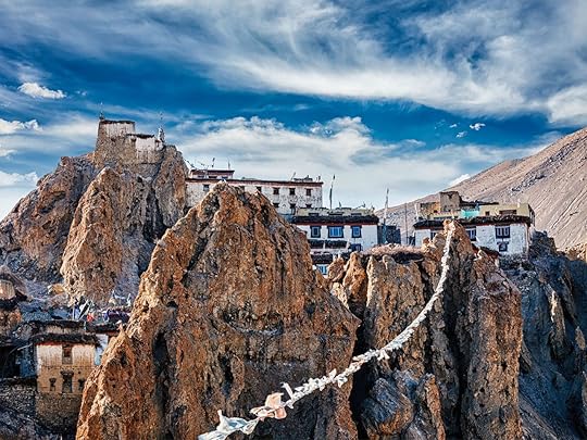 Tibetan Buddhist Dhankar Gompa monastery