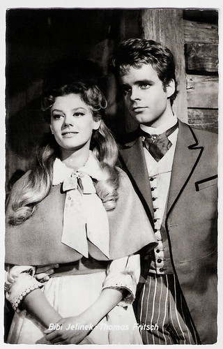Bibi Jelinek and Thomas Fritsch in Onkel Toms Hütte (1965)