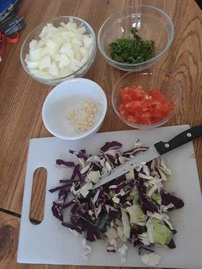 May be an image of food and indoor
