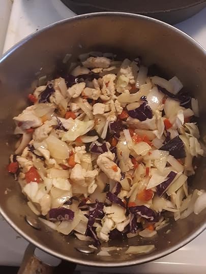 May be an image of food and indoor