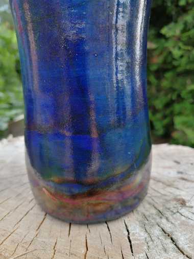 Louwala-Clough - Raku Pottery Vase