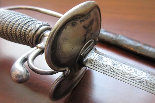 18th century smallsword 18th century court smallsword antique sword eric lewis the heron kings fantasy grimdark author
