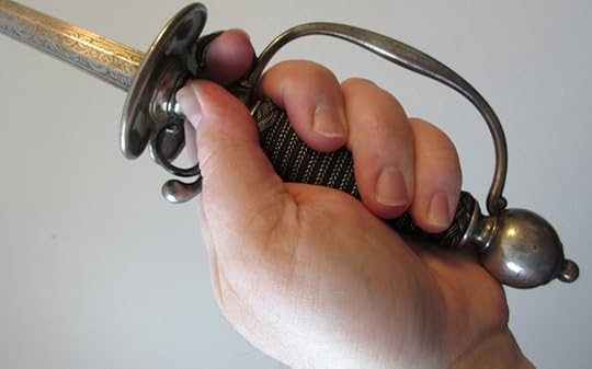 18th century smallsword 18th century court smallsword antique sword eric lewis the heron kings fantasy grimdark author