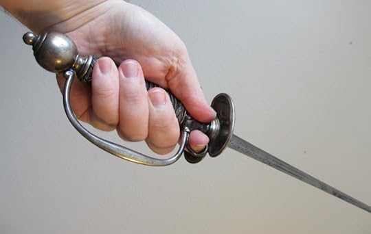 18th century smallsword 18th century court smallsword antique sword eric lewis the heron kings fantasy grimdark author