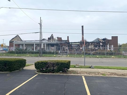 What used to be Brown’s Funeral Home.