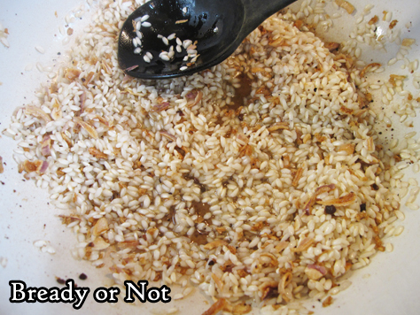 Bready or Not Original: Pancetta Risotto 
