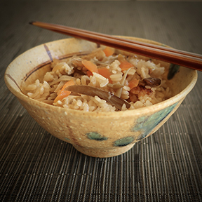 Takikomi Gohan Japanese treasure rice