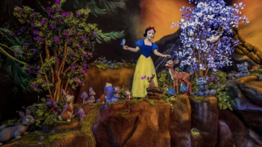 Sneak peek at Snow White's garden from Snow White's Enchanted Wish