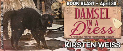 Goddess Fish tour banner for Damsel in a Dress