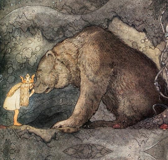 Poor Little Bear by John Bauer