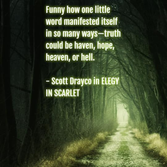 Hope Quotation from Elegy in Scarlet