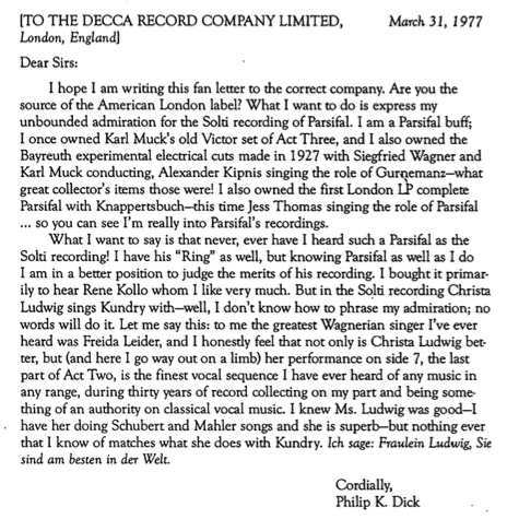 Dick on Ludwig