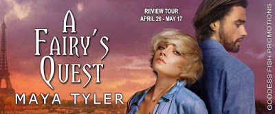 Goddess Fish tour banner for A Fairy’s Quest