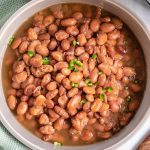 Batch of cooked Pinto Beans in a bowl
