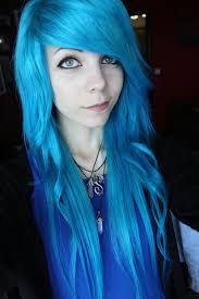 girlswithbluehair | Punk hair, Bright hair, Blue hair