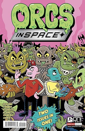 Orcs in Space #1+2 Cover A by François Vigneault