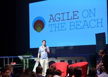 Allan Kelly at Agile on the Beach