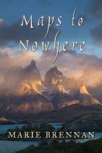cover art for MAPS TO NOWHERE by Marie Brennan