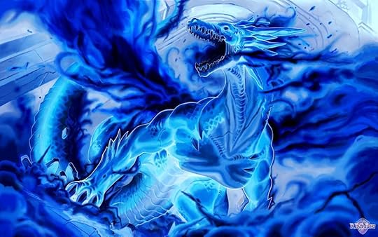 Blue Fire Dragon Wallpaper posted by John Anderson