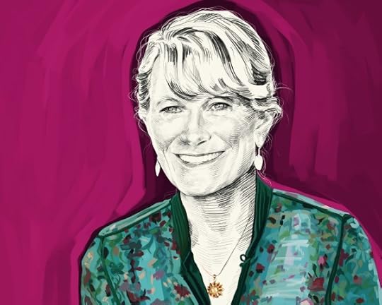 Artist's rendering of Jacqueline Novogratz