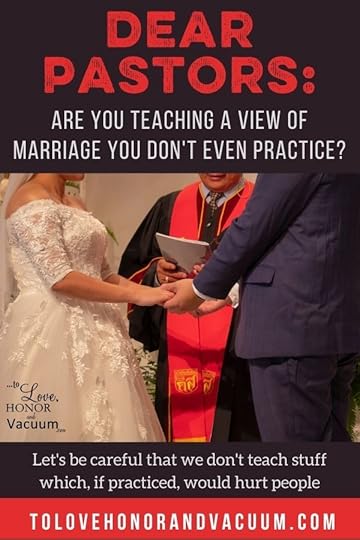 Are Pastors Preaching Something They Don't Practice About Marriage?