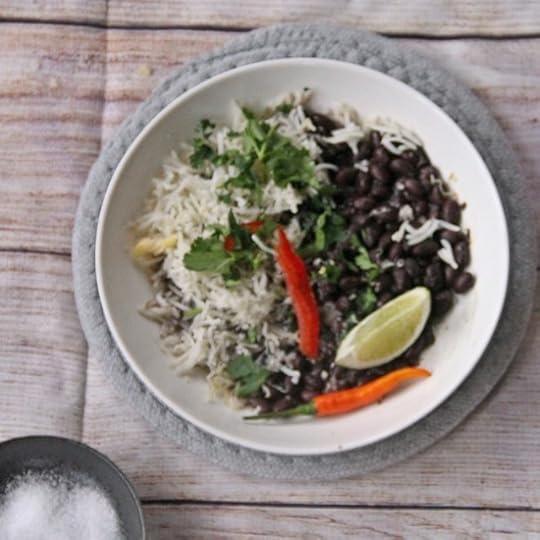 A perfect pot of Black Beans (Instant Pot)