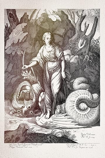 Saint Margaret of Antioch , Philippe Thomassin, 1589