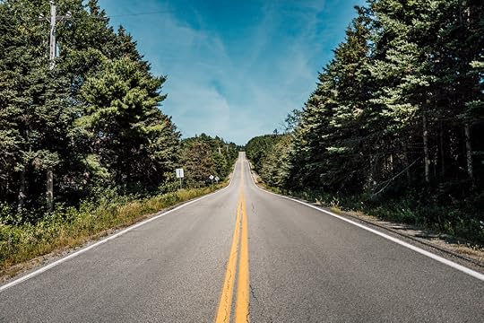 The open road in Nova Scotia