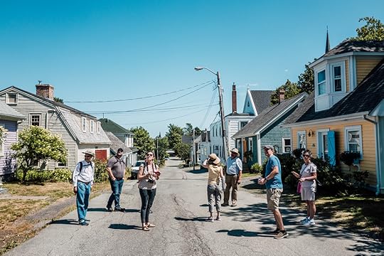 Walking tour in Lunenburg, NovaScotia