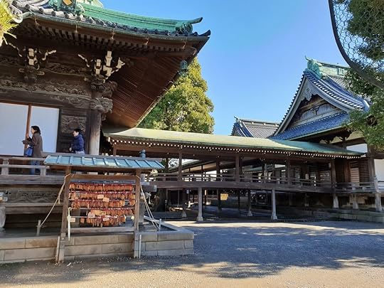 Covered walkway at Shibamata Taishakuten Temple, Tokyo