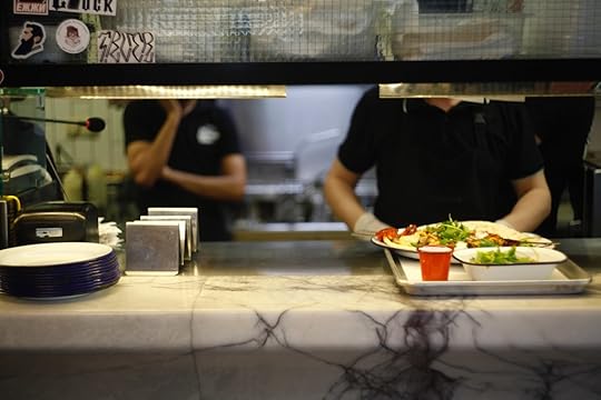 Inside canteen serving station (image from Unsplash)