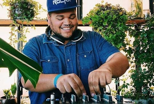 Living Room DJ spinmaster, Maboneng district Johannesburg