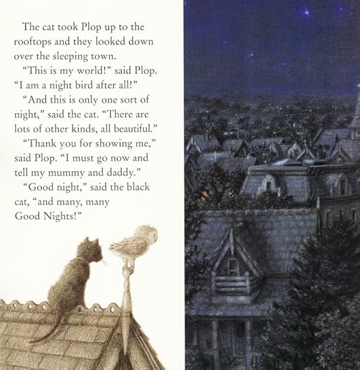 A page from The Owl Who Was Afraid of the Dark, illustrated by Paul Howard