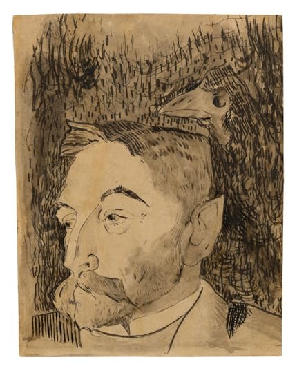 Portrait de Stéphane Mallarmé by Paul Gauguin