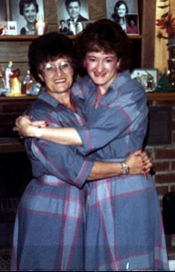 Mom & I together at Christmas. My mother