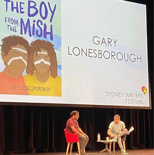 with author Jeremy Lachlan at Parramatta Riverside Theatre