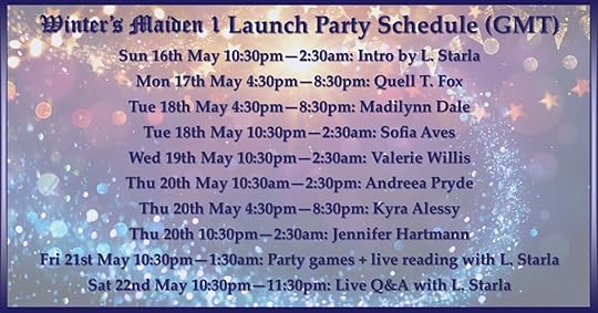 Launch Party Schedule