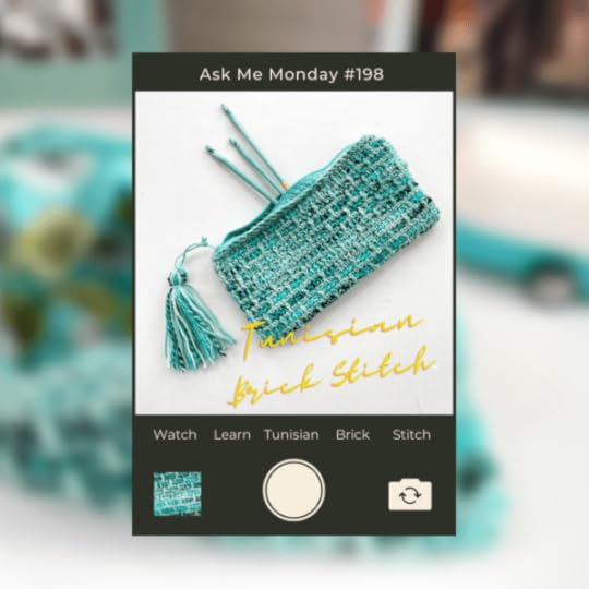 Ask Me Monday #198: Tunisian Brick Stitch