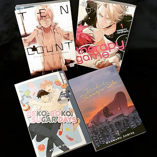 I've been getting into BL manga again recently and this is what I've been reading! 