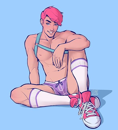 I got some art of Lewis commissioned!