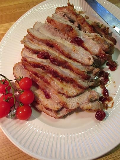 Just my Stuff: Cranberry Slow Cooker Pork Loin