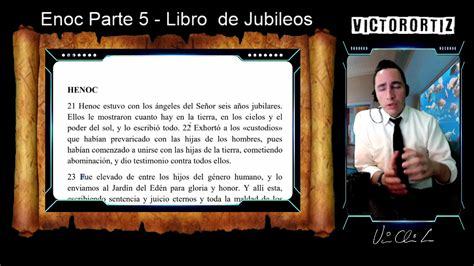 El libro de enoc es un libro considerado apócrifo, que por años fue considerado uno de los libros sagrados del cristianismo, sin embargo en el concilio sin embargo, el libro de enoc no deja de ser una excelente literatura que sirve para investigación y análisis teológico. Enoc Parte 5 - Libro de Jubileos - YouTube