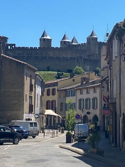 Coming upon the old Cité of Carcassonne
