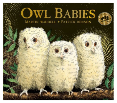 Owl Babies cover art by Patrick Benson