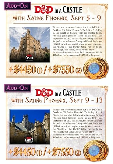 dnd in a castle Sirens Battle of the Bards