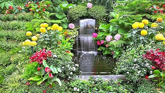 Beautiful Garden Fountain at Home, Garden Decor Fountain #BSmotion - YouTube