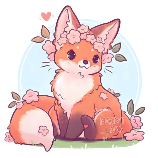 Naomi Lord on Twitter: "✨🌸 been working on some cute animals! I'm thinking of making this a series! 🌸✨ #otter #fox #cuteart… "