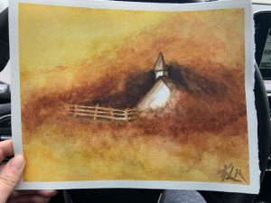 mastery, amateur to professional, creative journey, Kristen Lamb, watercolor