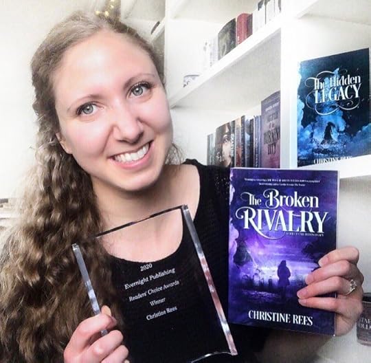 The Broken Rivalry won Evernight Publishing’s Reader’s Choice Award for Best YA Book! 🎉 __________________________________I always dreamed about winning an award like this, so thank you to everyone who made this a reality! This would not be possible without you all. I’m both humbled and grateful for your constant support on this writing journey. I can’t wait to see what else the future holds. What a great way to begin my birthday celebration! 🥰__________________________________#bookishcanadians #canadianauthor #evernightteen #booksbooksbooks #booksofinstagram #bookaward #readerschoiceawards #christinerees #readersofig #readersofinstagram #readersgonnaread #booklover #booknerd #authorcommunity #authorlife #authorssupportingauthors #canadianbookstagram #canadianbookworm
